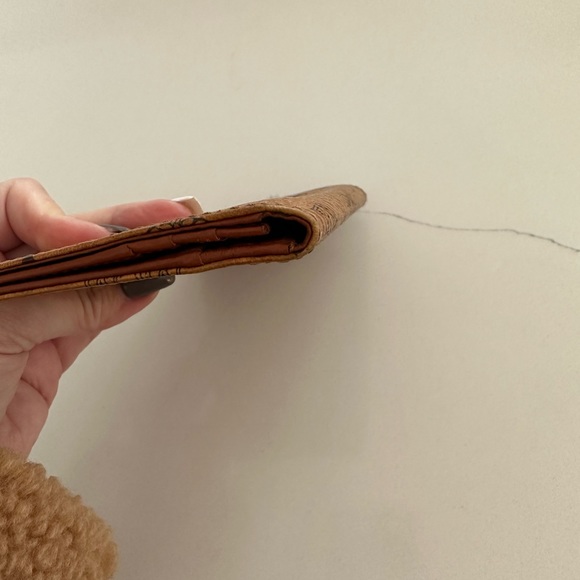 AUTH MCM Long Bifold Wallet Brown - Picture 6 of 9